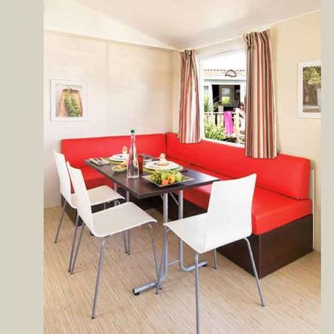 MOBILHOME 6 personnes - 3 chambres 6 personnes terrasse intégrée sans Clim
