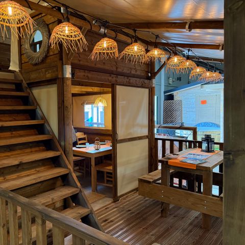 Tente en toile et en bois 3 personnes - LODGE LA BOHEME