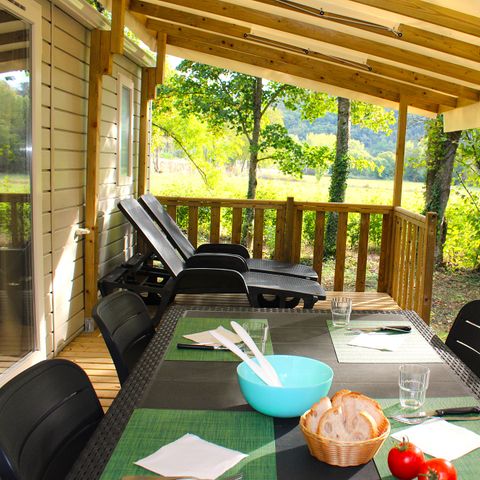 MOBILHOME 4 personnes - Mobil-home Privilège - 26m² - 2 chambres - Climatisé