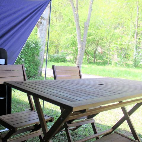 TENTE 4 personnes - Tente Tribu - 2 chambres - Sans sanitaire