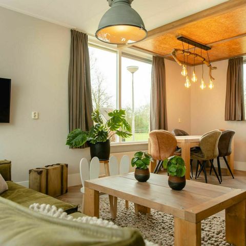 BUNGALOW 6 personnes - Bungalow pour enfants à la ferme avec sauna et bain à remous