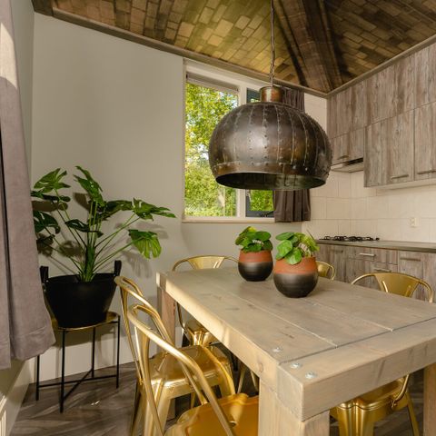 BUNGALOW 5 personnes - Bungalow pour bébés et enfants "Knights & Princesses" avec sauna et bain à bulles