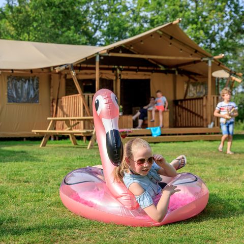 TENTE TOILE ET BOIS 6 personnes - Tente safari 6 pers. Appelgaard