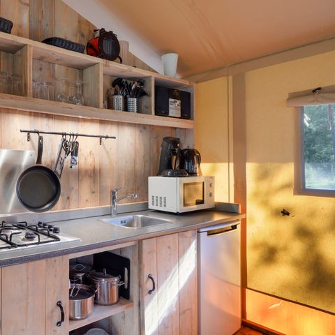 TENTE TOILE ET BOIS 6 personnes - 6ST