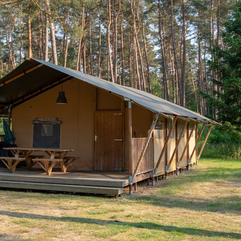 TENTE TOILE ET BOIS 6 personnes - 6ST