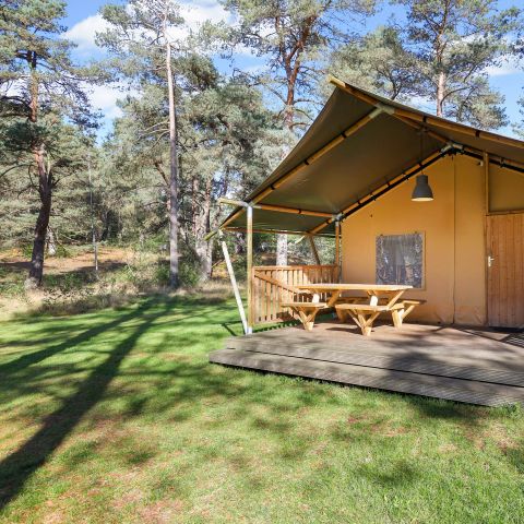 Tente en toile et en bois 6 personnes - 6ST
