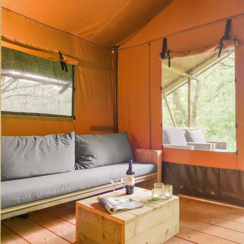 TENTE TOILE ET BOIS 6 personnes - 6ST