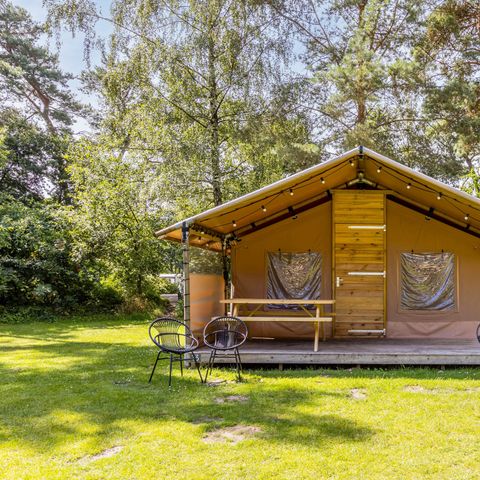 TENTE TOILE ET BOIS 4 personnes