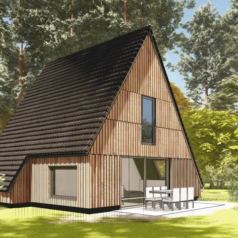 BUNGALOW 4 personnes - 4-persoons wellness bungalow
