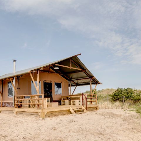 TENTE TOILE ET BOIS 6 personnes - Tente safari 6 places