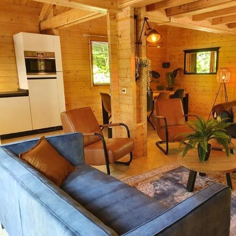 MAISON 6 personnes - Villa forestière Wellness en bois