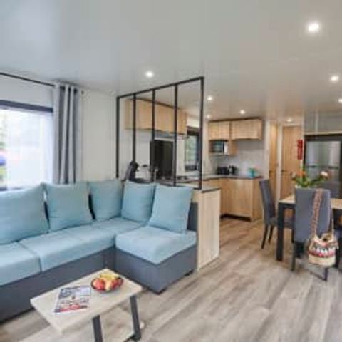 MOBILHOME 4 personnes - Mobil home Excellence 2 chambres (4 pers) terrasse
