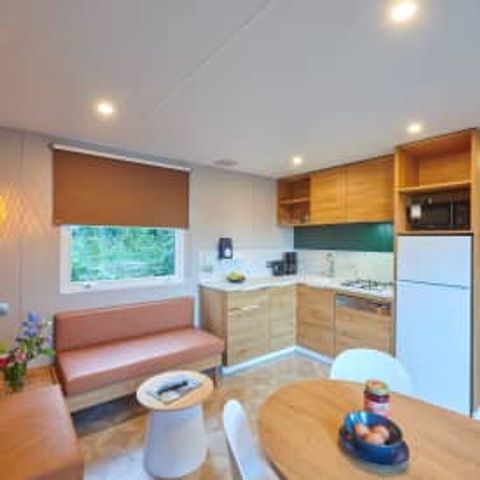 MOBILHOME 6 personnes - Mobil home Elégance 3 chambres (6 pers) terrasse