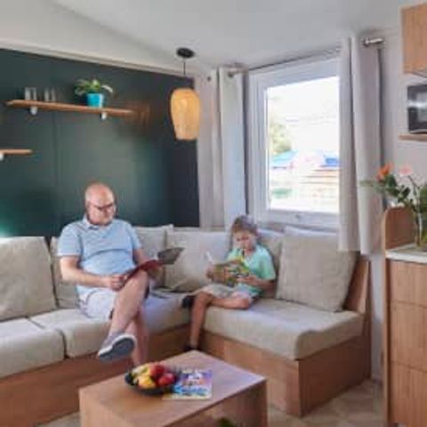 MOBILHOME 4 personnes - Elégance 2 chambres terrasse