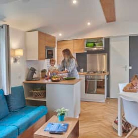 MOBILHOME 6 personnes - Mobil home Excellence 3 chambres (6 pers) terrasse