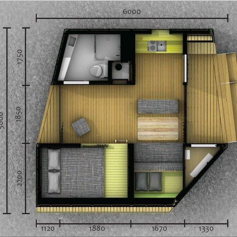 STUDIO 4 personnes - Studio Trek-in