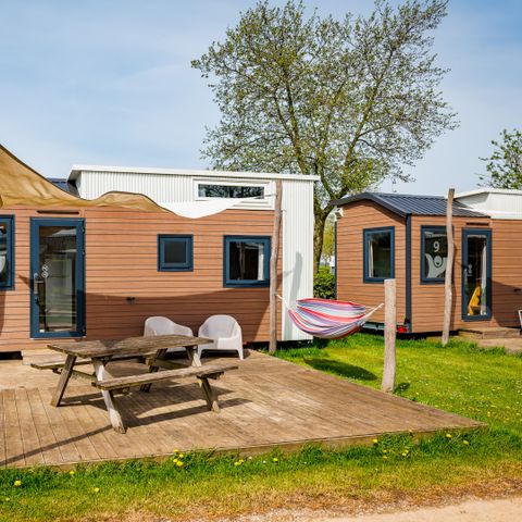Tiny house 4 personnes - Petite maison de plage (max. 2 adultes)