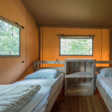 Tente en toile et en bois 6 personnes - 6B
