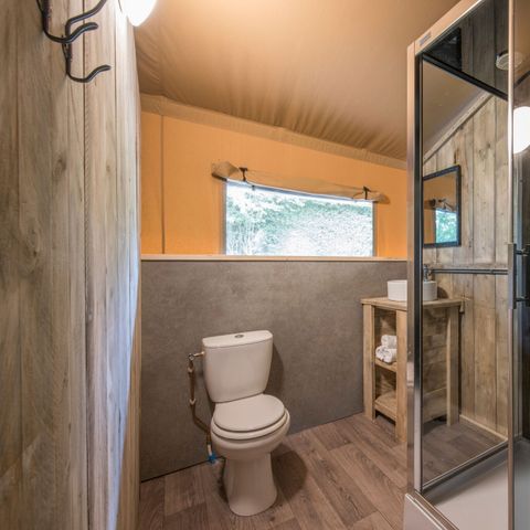 Tente en toile et en bois 6 personnes - 6B
