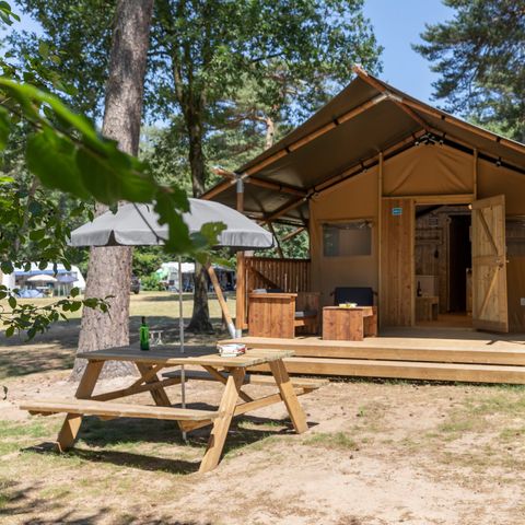 TENTE TOILE ET BOIS 6 personnes - 6A