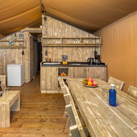 Tente en toile et en bois 6 personnes - 6A