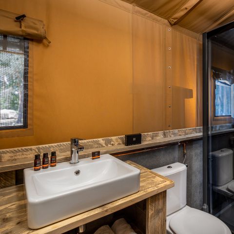 TENTE TOILE ET BOIS 6 personnes - 6A