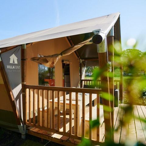 TENTE TOILE ET BOIS 6 personnes - XL