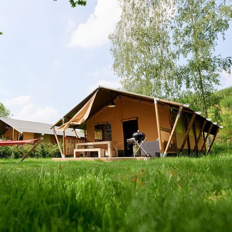 TENTE TOILE ET BOIS 6 personnes - Nomade