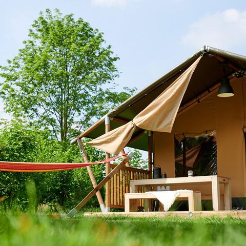 TENTE TOILE ET BOIS 6 personnes - Nomade