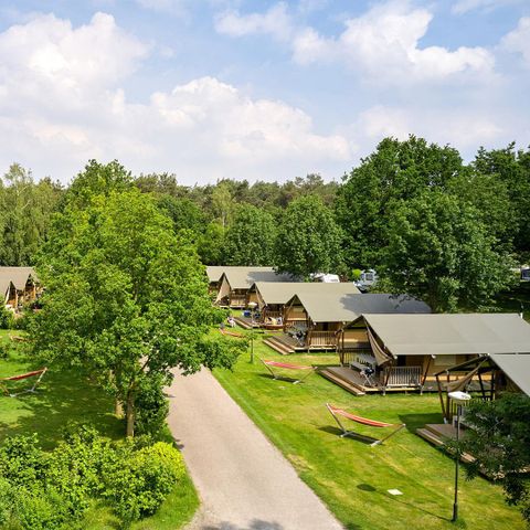 TENTE TOILE ET BOIS 6 personnes - Nomade