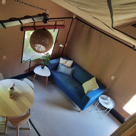 TENTE TOILE ET BOIS 4 personnes - Wander Lodge