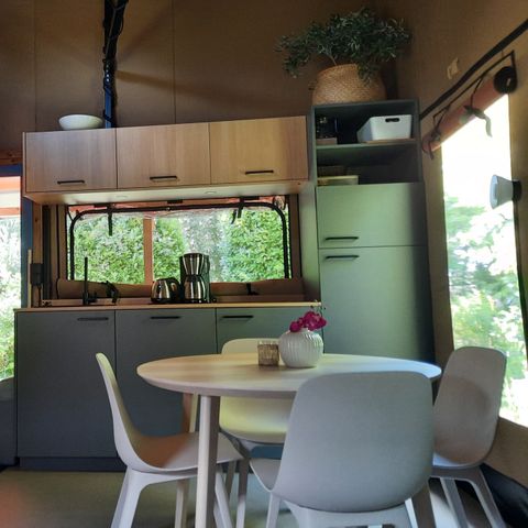 TENTE TOILE ET BOIS 4 personnes - Wander Lodge