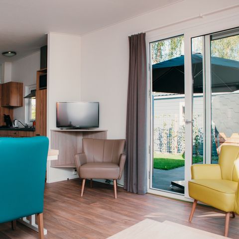 LODGE 5 personnes - Veluwelodge XL avec sauna  | Adapté aux enfants