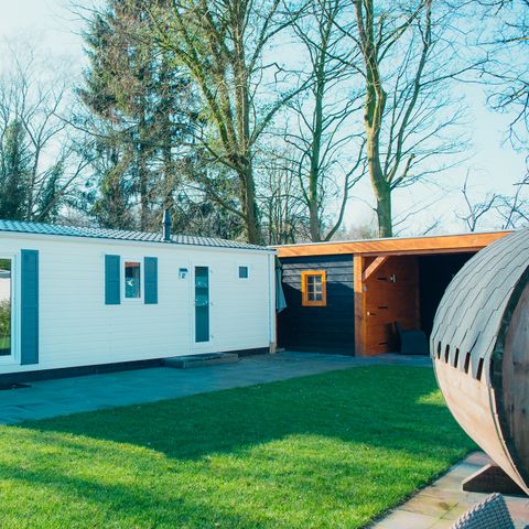 Chalet 6 personnes - Veluwe lodge avec jacuzzi et sauna