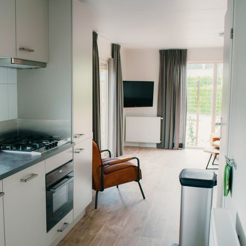 MAISON 12 personnes - Veluwelodge XL avec maison grillagée 6+6