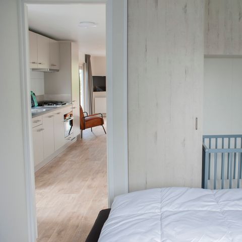 MAISON 12 personnes - Veluwelodge XL avec maison grillagée 6+6