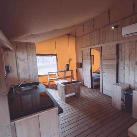 TENTE 5 personnes - glamping climatisé