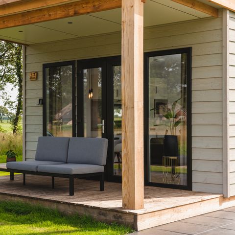 LODGE 2 personnes - Lodge Panorama Wellness avec jacuzzi, sauna et douche solaire