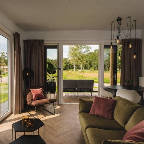 Lodge 2 personnes - Panorama Wellness Lodge - jacuzzi, sauna et baignoire