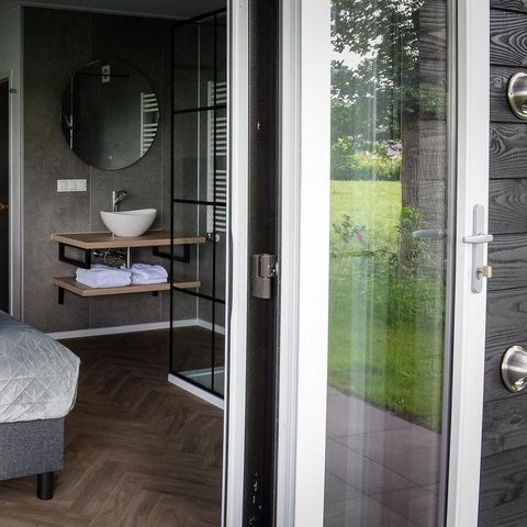 Lodge 2 personnes - Lodge Wellness jacuzzi, sauna et douche solaire