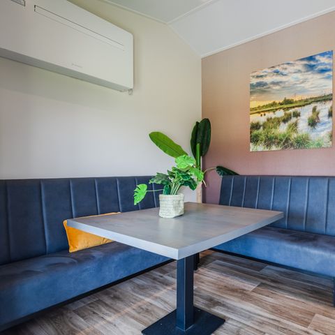 Hébergement pour groupe 12 personnes - Site de nidification d'oiseaux (3 bungalows mitoyens)
