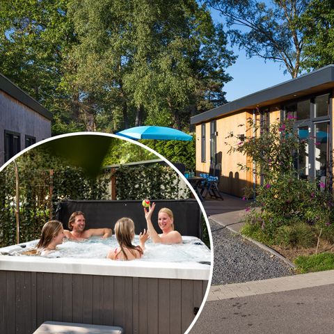 Bungalow 5 personnes - Module de bien-être (Spa)