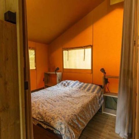 Tente en toile et en bois 4 personnes
