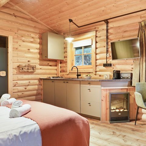 CHALET 2 personnes - Maison en rondins 2B