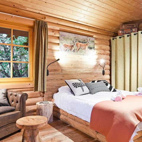 CHALET 2 personnes - Maison en rondins 2B