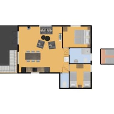 Lodge 6 personnes - Finse Lodge Plus