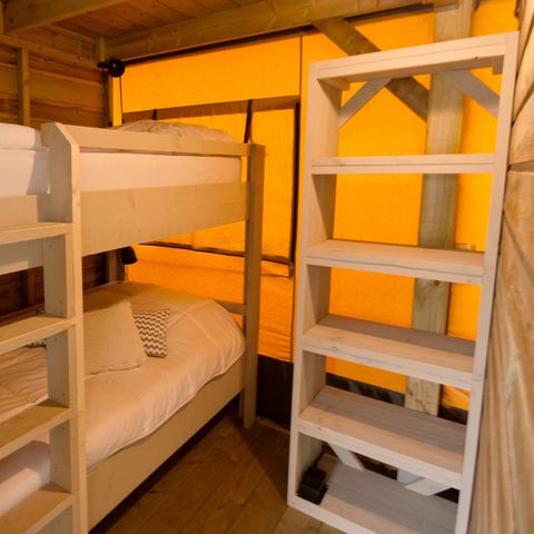 Tente en toile et en bois 8 personnes - Argousier
