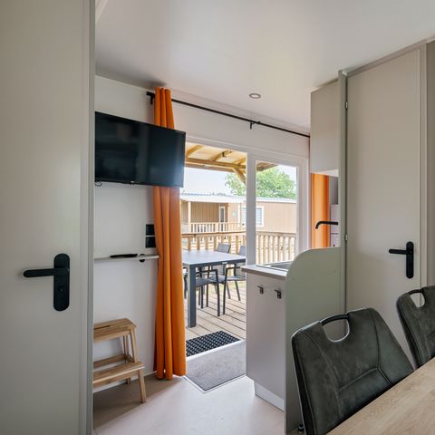 MOBILHOME 3 personnes - Mobil home de Zeerob nr. 1