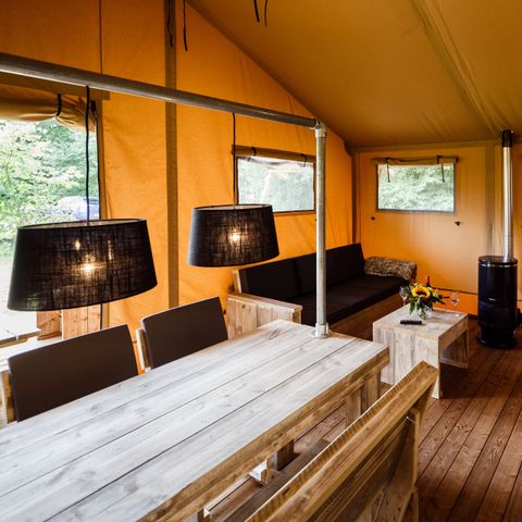 TENTE TOILE ET BOIS 6 personnes - le Wold Lodge