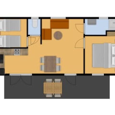 MOBILHOME 4 personnes - Mobil home de Hommel